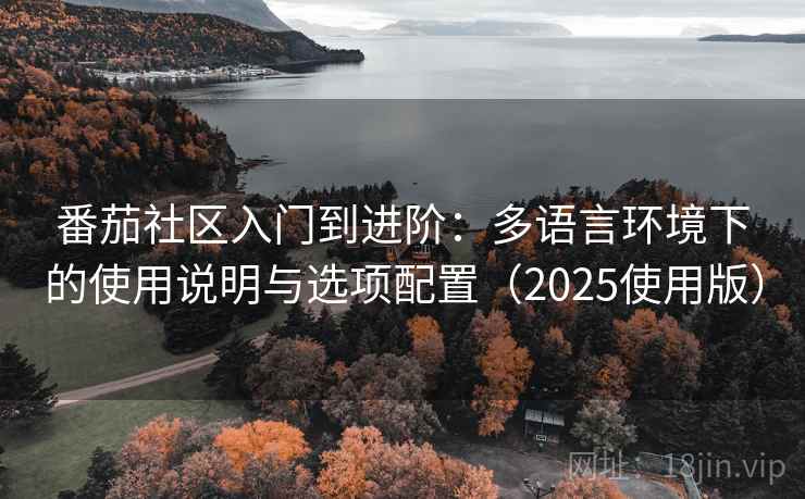 番茄社区入门到进阶:多语言环境下的使用说明与选项配置(2025使用版) 番茄社区入门到进阶:多语言环境下的使用说明与选项配置(2025使用版)